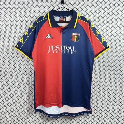 99/00 Genoa Home Retro Soccer Jersey