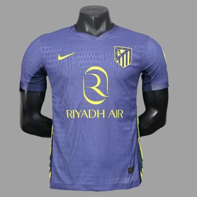 25/26 Atletico Madrid Away Player Version Soccer Jersey