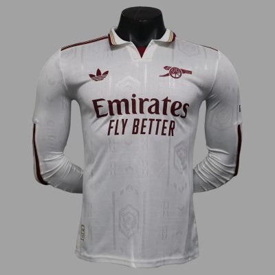 25/26 Arsenal Third Long Sleeve Player Version Soccer Jersey