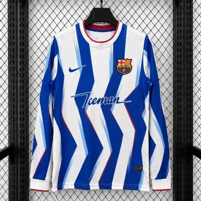 26/27 Barcelona Drake Iceman Special Edition Long Sleeve Soccer Jersey