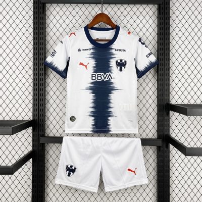 26/27 Monterrey Away Kids Soccer Jersey