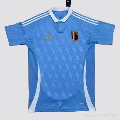 2024 Belgium Away Soccer Jersey