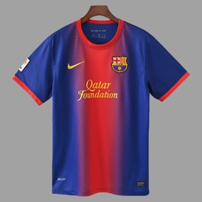12/13 Barcelona Home Retro Soccer Jersey