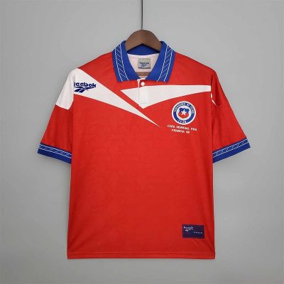 1998 Chile Home Retro Soccer Jersey