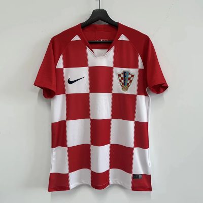 2018 Croatia Home Retro Soccer Jersey