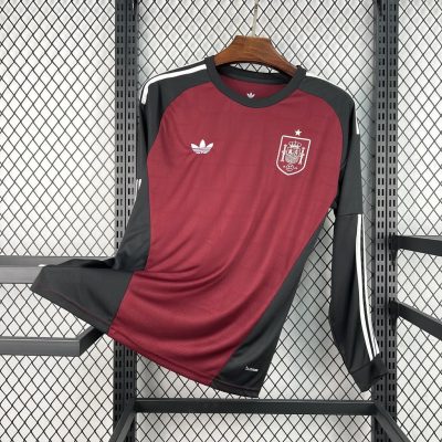 2026 Spain Goalkeeper 2 Long Sleeve Soccer Jersey