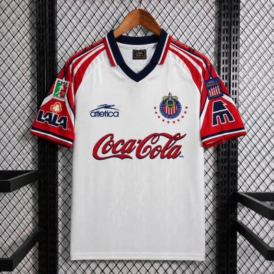 98/99 Chivas de Guadalajara Away Retro Soccer Jersey