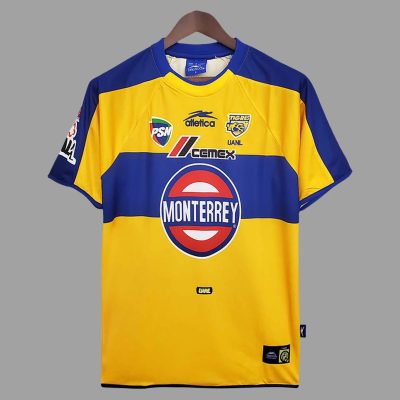 01/02 Tigres UNAL Home Retro Soccer Jersey