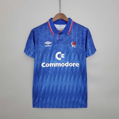 00/08 89-91 Chelsea Home Retro Soccer Jersey