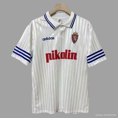 95/97 Real Zaragoza Home Retro Soccer Jersey