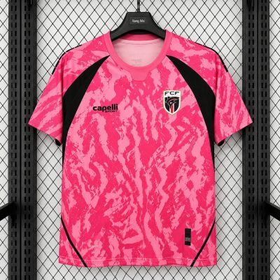 2026 Cape Verde Goalkeeper 1 Rose Soccer Jersey