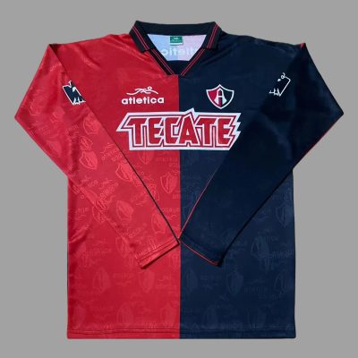 95/96 Atlas Home Long Sleeve Retro Soccer Jersey