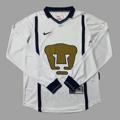 99/00 Pumas UNAM Away Long Sleeve Retro Soccer Jersey
