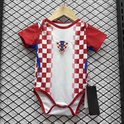 2026 Croatia Home Baby Jersey