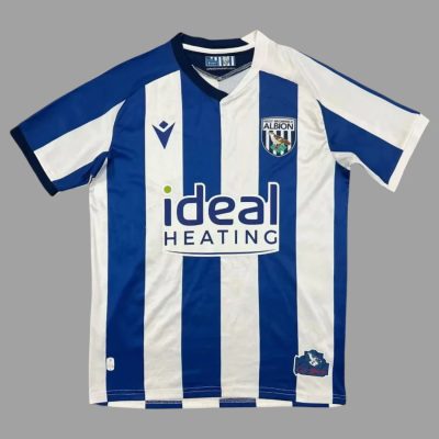 25/26 West Bromwich Home Soccer Jersey