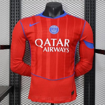 25/26 PSG Third Long Sleeve Player Version Soccer Jersey