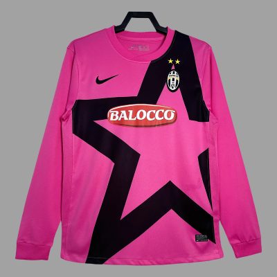 11/12 Juventus Away Long Sleeve Retro Soccer Jersey