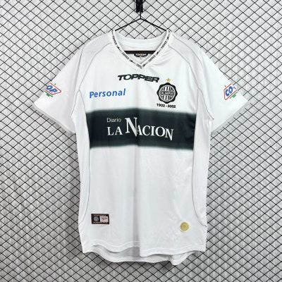 2002 Club Olimpia centenary Home Retro Soccer Jersey
