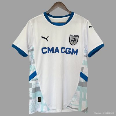 24/25 Marseille Home Soccer Jersey