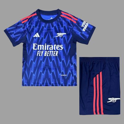 25/26 Arsenal Away Kids Soccer Jersey Size 16-28