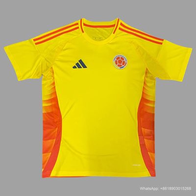 2024 Colombia home soccer jersey