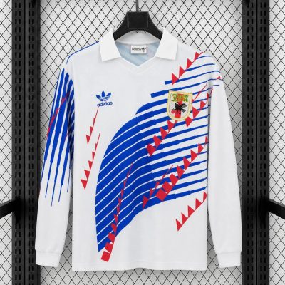 1994 Japan Away Long Sleeve Retro Soccer Jersey