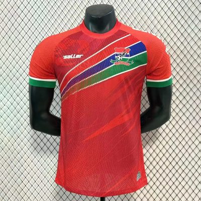 2023 Gambia Home Player Version Soccer Jersey