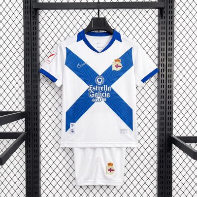 26/27 La Coruna Third Kids Soccer Jersey