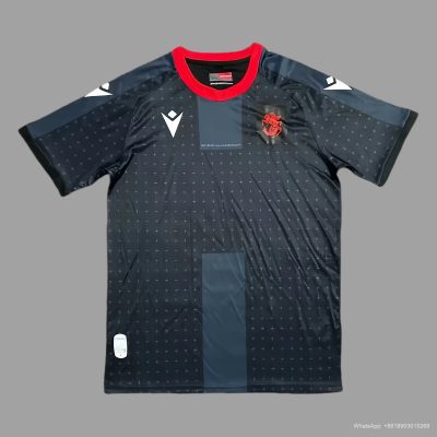 2024 Georgia away black soccer jersey