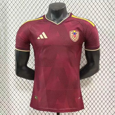 2026 Venezuela Home Player Version Soccer Jersey
