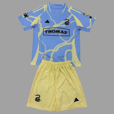 2025 Philadelphia Union Away Kids Soccer Jersey Size 16-28