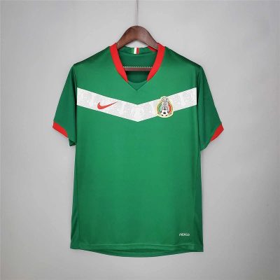 2006 Mexico Home Retro Soccer Jersey