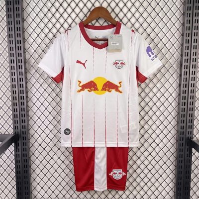 26/27 Leipzig Red Bulls Home Kids Soccer Jersey