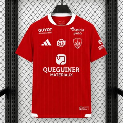 26/27 Stade Brestois Home Soccer Jersey