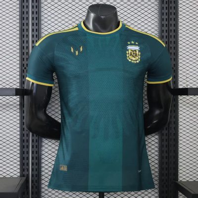 2026 Argentina MESSI Tribute Goalkeeper Player Version Soccer Jersey