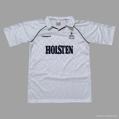 87/89 Tottenham Home Retro Soccer Jersey