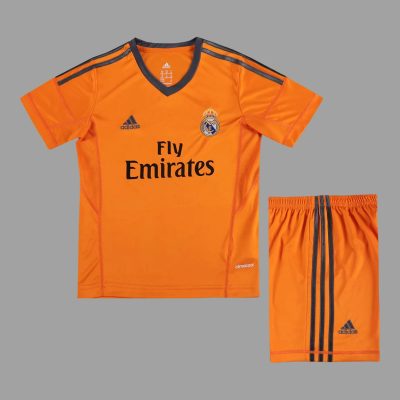 13/14 Real Madrid Third Kids Retro Soccer Jersey Size 16-28
