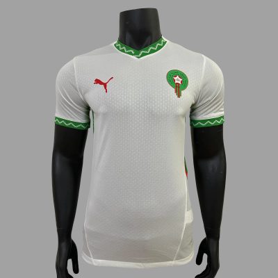 2025 Morocco Away Player Version Soccer Jersey