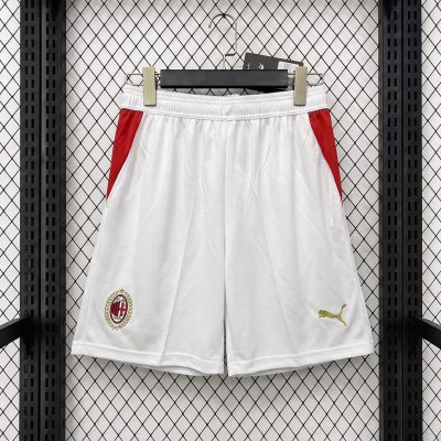 26/27 AC Milan Home White Soccer Shorts