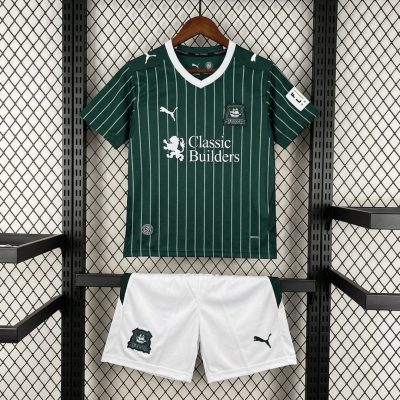26/27 Plymouth Argyle Home Kids Soccer Jersey