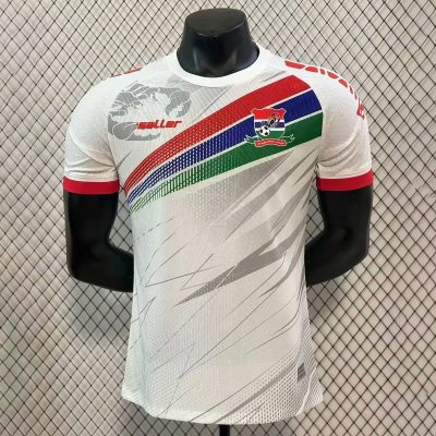 2023 Gambia Away Player Version Soccer Jersey