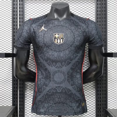25/26 Barcelona Specail Version Black Soccer Jersey
