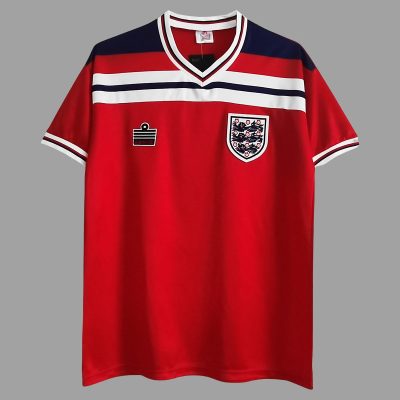 1982 England Away Retro Soccer Jersey