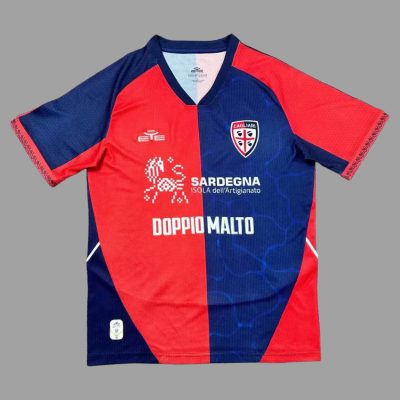 25/26 Cagliari Home Soccer Jersey