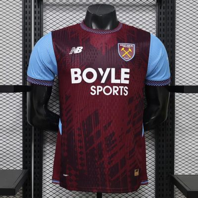 26/27 West Ham United Home Player Version Soccer Jersey
