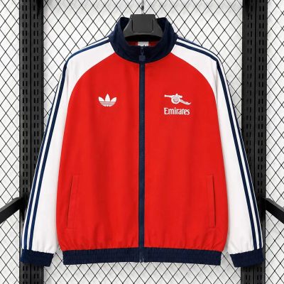 25/26 Arsenal Originals Iconic Red Windbreaker