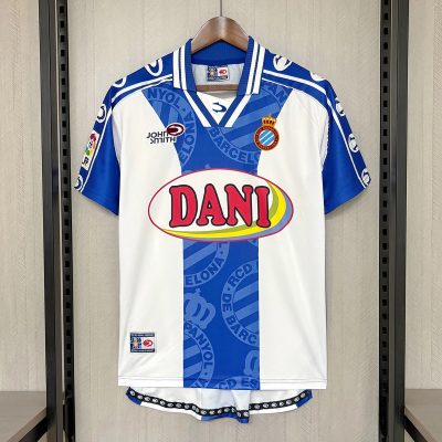 99/00 Espanyol Home Retro Soccer Jersey