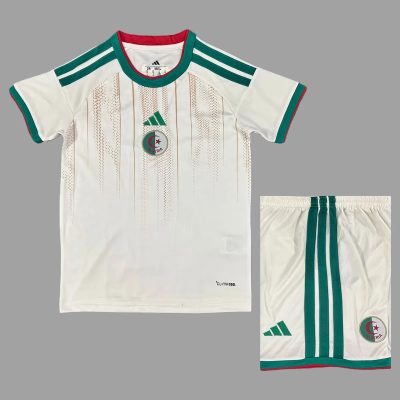 2026 Algeria Home Kids Soccer Jersey Size 16-28