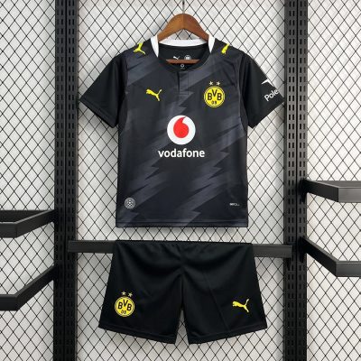 26/27 BVB Dortmund Away Kids Soccer Jersey