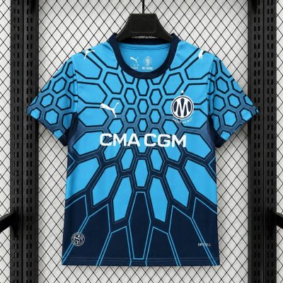 26/27 Marseille Goalkeeper Blue Soccer Jersey